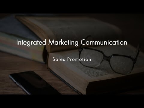 Integrated Marketing Communication Sales Promotion