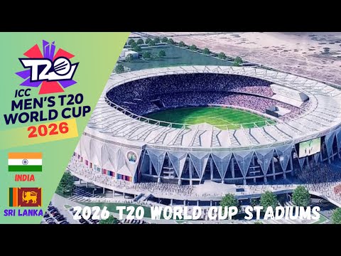 🇮🇳 🇱🇰 2026 ICC Men's T20 World Cup Stadiums