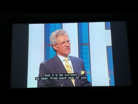 Jeopardy, 10th Anniversary Championship Day 5 - Frank wanting to be an undercover cop 😜 (12/3/93)