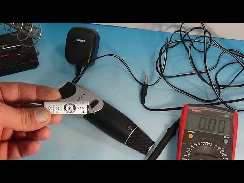 Как заменить аккумулятор в машинке для стрижки Philips series 1000