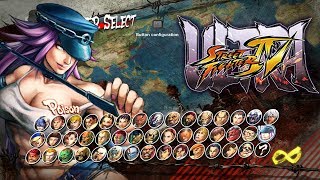 Ultra Street Fighter IV characters selection [1080p 60fps]