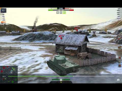 wot blitz AMX M4 45 3500 dmg replay