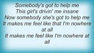 Lou Reed - Nowhere At All Lyrics