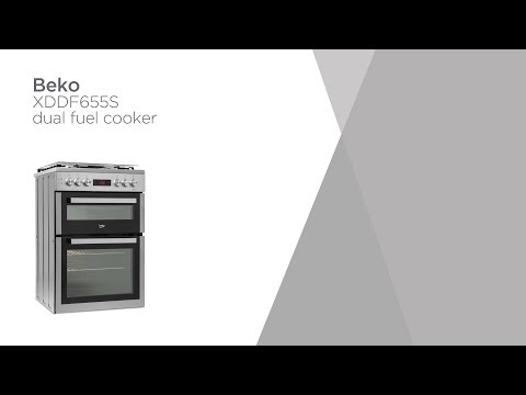 Beko Pro XDDF655S 60 cm Dual Fuel Cooker - Silver | Product Overview | Currys PC World