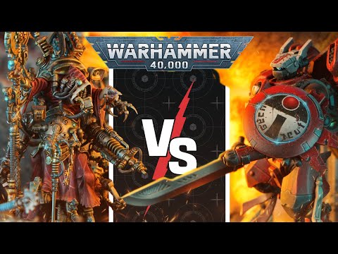 T'au Empire vs Adeptus Mechanicus | Warhammer 40k Battle Report