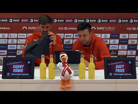 Kinder-Pressekonferenz mit Ronny König und Davy Frick