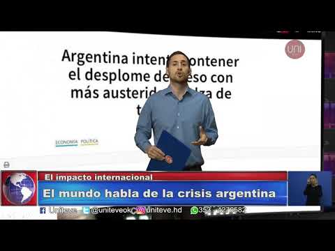Los diarios del mundo reflejan la crisis de peso argentino