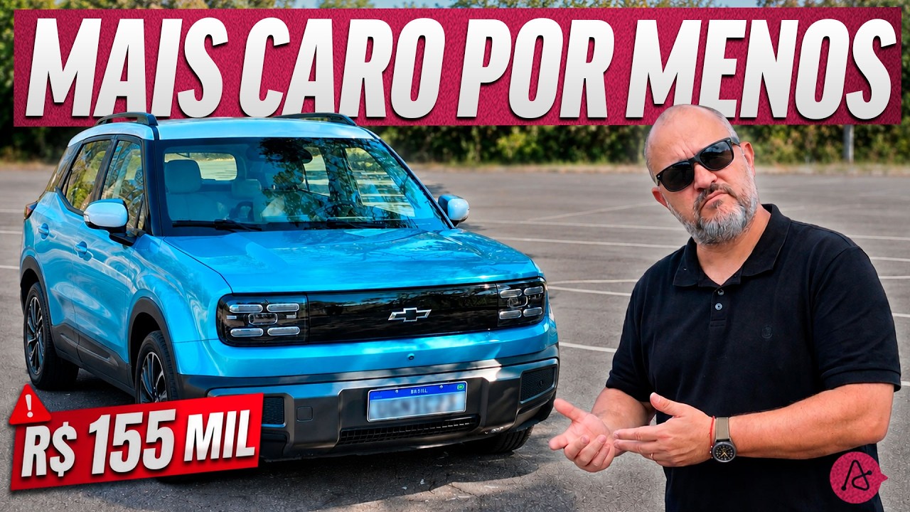 CHEVROLET SPARK EUV ANDA BEM, MAS É CARO DEMAIS PARA LEVAR SÓ 4 PESSOAS