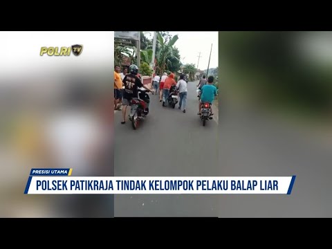 POLRESTA BANYUMAS TANGKAP REMAJA BALAP LIAR