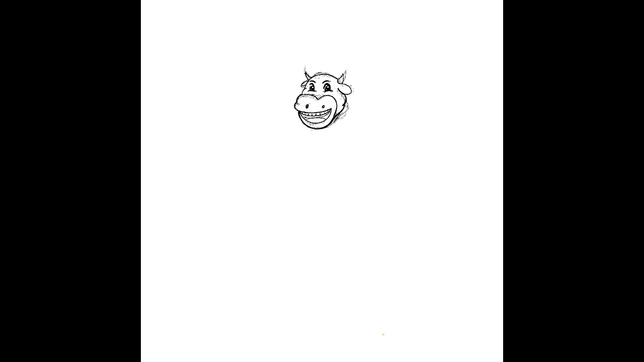 Cow vector illustration design tutorial