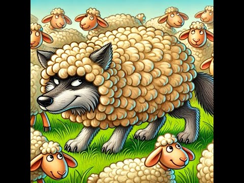 kid version -The Wolf in Sheep's Clothing -Aesops Fables- modernised retelling