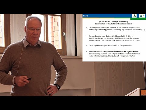 Präzise Kalkung anhand hochaufgelöster Bodensensordaten, 24.Brandenburger Düngetag,Dr. Jörg Rühlmann
