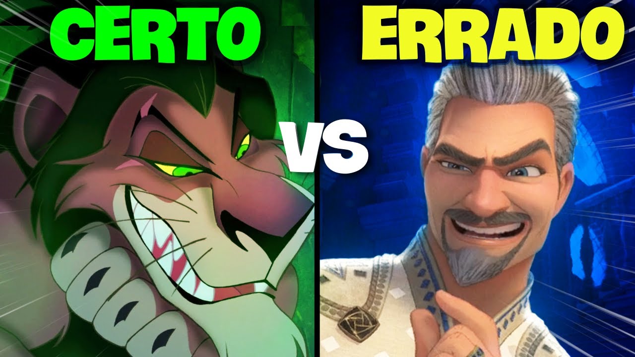 Como NÃO FAZER Vilões hoje em Dia!