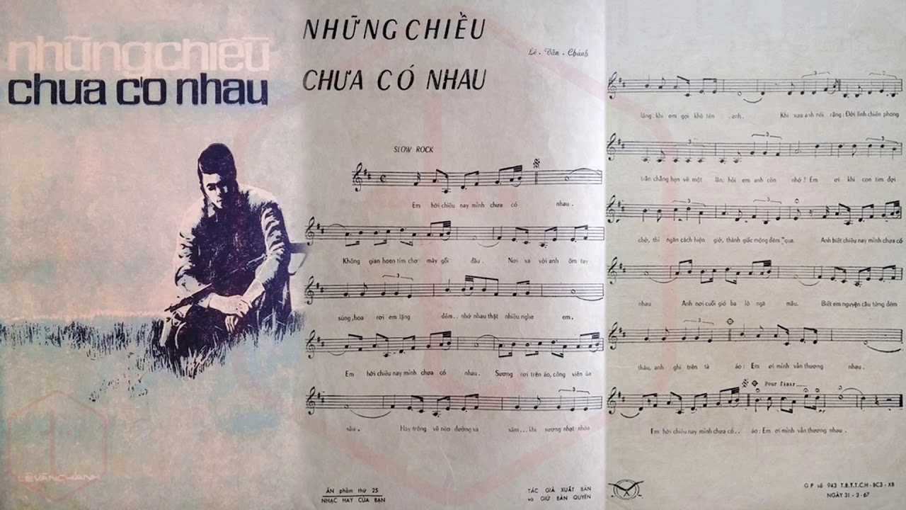Tờ Nhạc Xưa Trước 1975