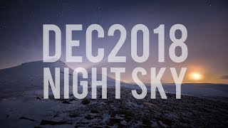 What&#39;s in the Night Sky December 2018 #WITNS