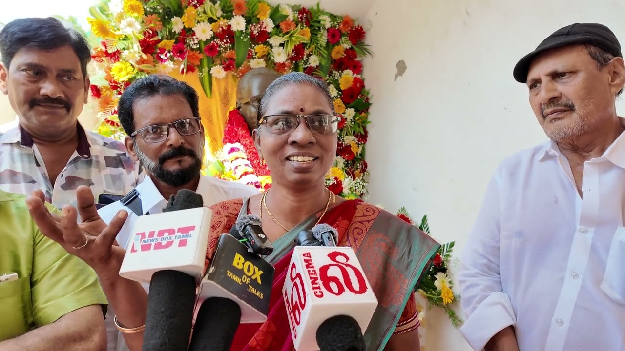 பாலச்சந்தர் 96வது பிறந்தநாள் விழா: புஷ்பா கந்தசாமி பங்கேற்பு!