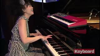 Hiromi. Take me away. Special performance for Keyboard magazine.