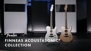 Video thumbnail for Exploring the Finneas Acoustasonic Collection | Fender Artist Signature | Fender by Fender
