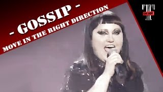Gossip - Move In The Right Direction (Live TV TARATATA Oct. 2012)