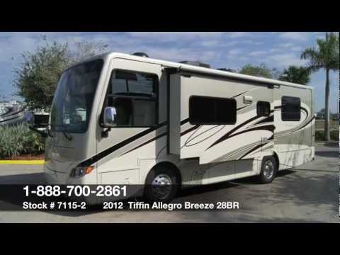 Tiffin 2012 Allegro Breeze 28BR Class A Diesel Motorhome