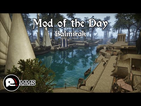 Morrowind Mod of the Day EP4 - Balmirak Town Mod Showcase