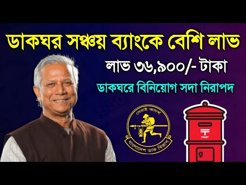 পোস্ট অফিস ফিক্সড ডিপোজিট সবার জন‍্য Post Office Fixed Deposit 2025 Govt ডাকঘর সঞ্চয়পত্র