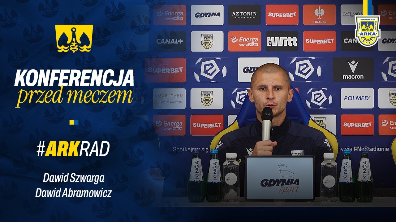 DAWID SZWARGA I DAWID ABRAMOWICZ PRZED MECZEM