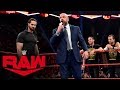 Triple H Gives Seth Rollins An Ultimatum Raw Nov 4 2019