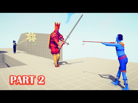 PART2 | WEB + POISON vs EVERY UNIT SPIDARMAGE + BLOWDARTER | Totally Accurate Battle Simulator TABS
