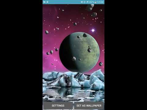Space Landscape Video