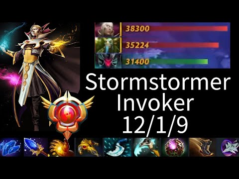 Stormstormer Invoker vs TB, Puck, Treant, Pangolier, SD - OG vs Entity DPC EU dota2