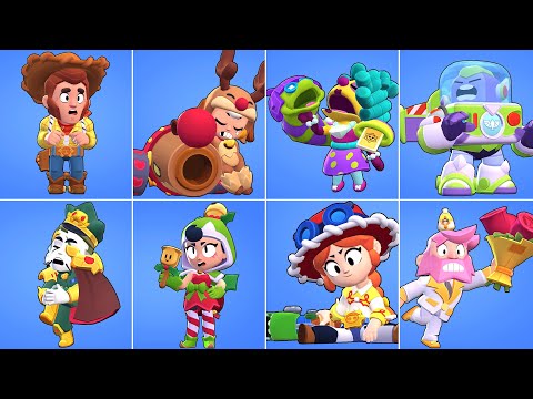 ALL NEW CUSTOM LOSING & WINNING ANIMATIONS | Brawl Stars #toystory #brawlidays
