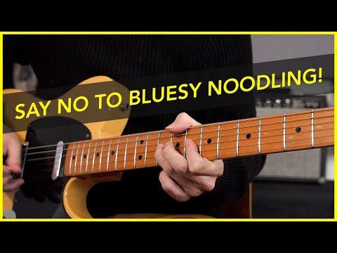 How I mix rhythm & lead: no more bluesy noodling