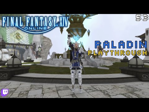 Final Fantasy XIV: Paladin Playthrough - 53 - The Howling Eye (Hard)