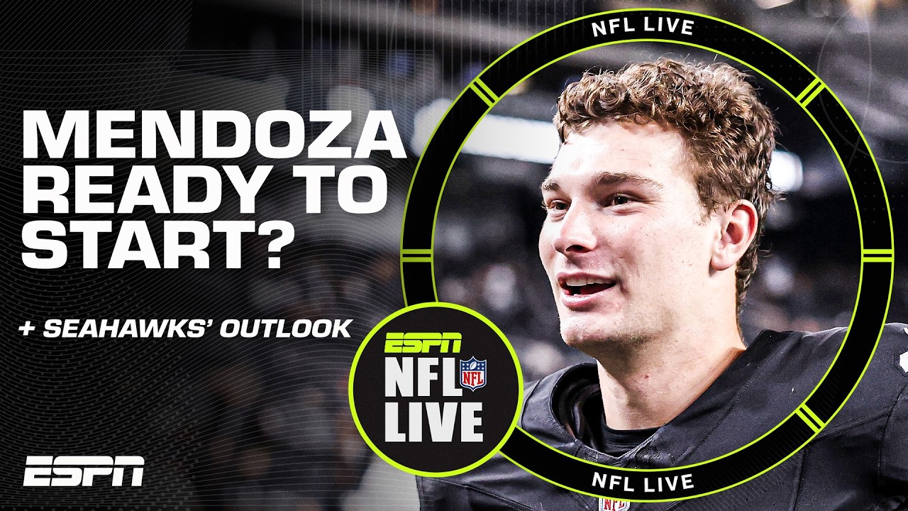 Is Fernando Mendoza ready to start Week 1 for the Raiders? 👀 + Seahawks' outlook | NFL Live