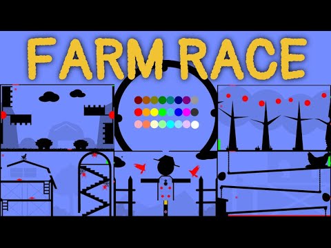 24 Marble Race EP. 21: Farm Race (by Algodoo)