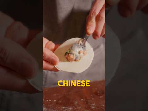 Homemade Pork & Chive Dumplings