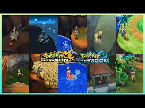 Pokemon UltraSun & UltraMoon - All Evolution Stone & Item Locations
