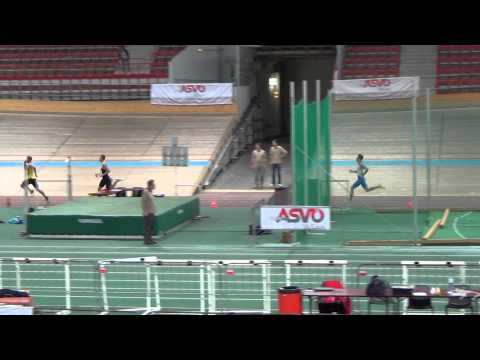 ASVÖ Vienna Indoor Gala 2015 - 400m Männer Lauf 3/9 - Matteo Galvan 46,69s, Michal Desensky 47,44s