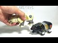 Review DX Gao Bear And Polar Gaoranger Bear Zord Power Rangers Wild Force Bandai Scaretoys