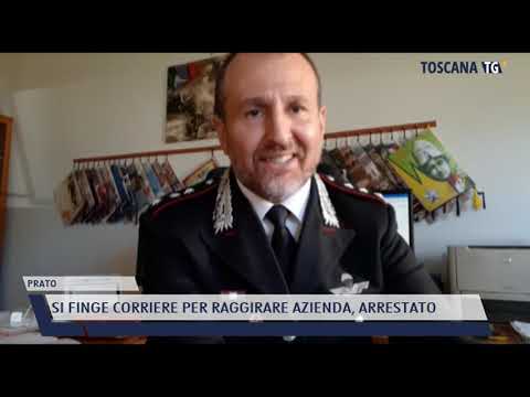 2021-09-23 PRATO - SI FINGE CORRIERE PER RAGGIRARE AZIENDA, ARRESTATO