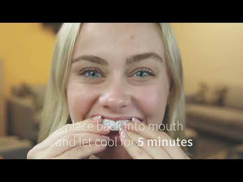 Fitting a Pre-formed SOVA 3D Night Guard | 2022