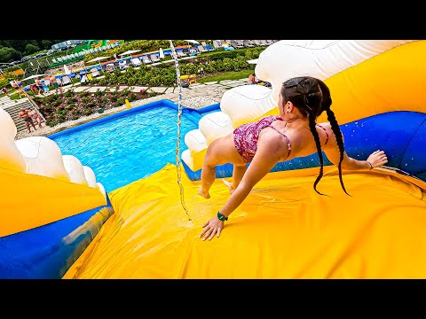 Waterslides at Terma Bania in Poland