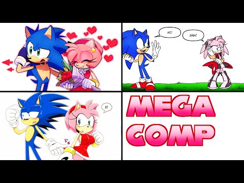 1 FULL HOUR of Sonamy - Sonic x Amy Comic Dub Compilation