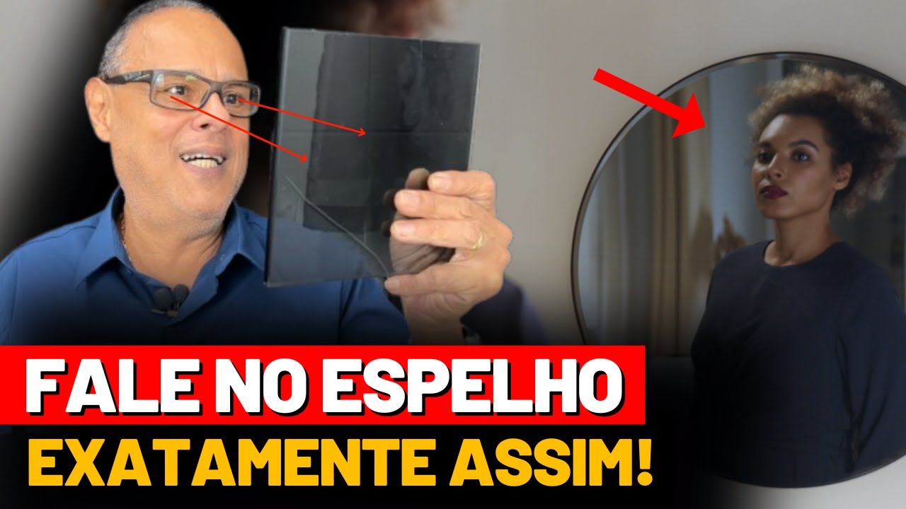 REPITA ESSAS PALAVRAS NO ESPELHO E TUDO QUE QUISER SERÁ SEU