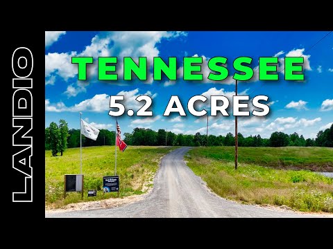TENNESSEE Land for Sale • 5.2 Acres with Power & Fiber Internet • LANDIO