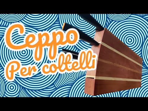 Making a simple wooden knife block!