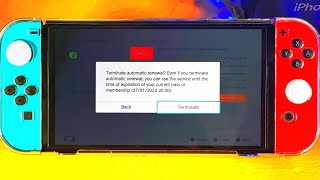 How To Turn Off Auto Renewal on Nintendo Switch Online | Full Tutorial
