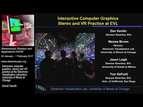 SD&A 2017: Interactive computer graphics, stereo and VR practice...
