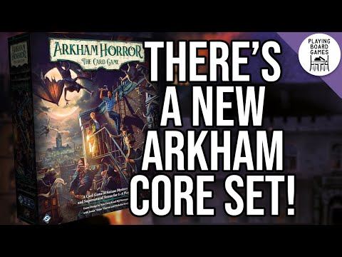 Arkham Horror is starting a NEW CHAPTER with a new core set!